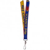 Woven 3 Color Satin Type 1" Lanyard - 1,000 pack
